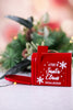Rustic Metal Santa Letter Mailbox Ornament