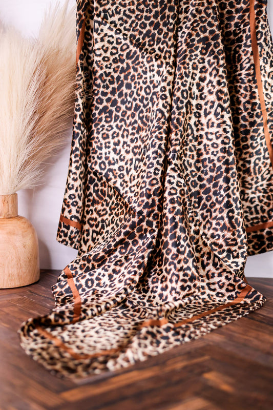 Liberty Leopard Wild Rag Scarf