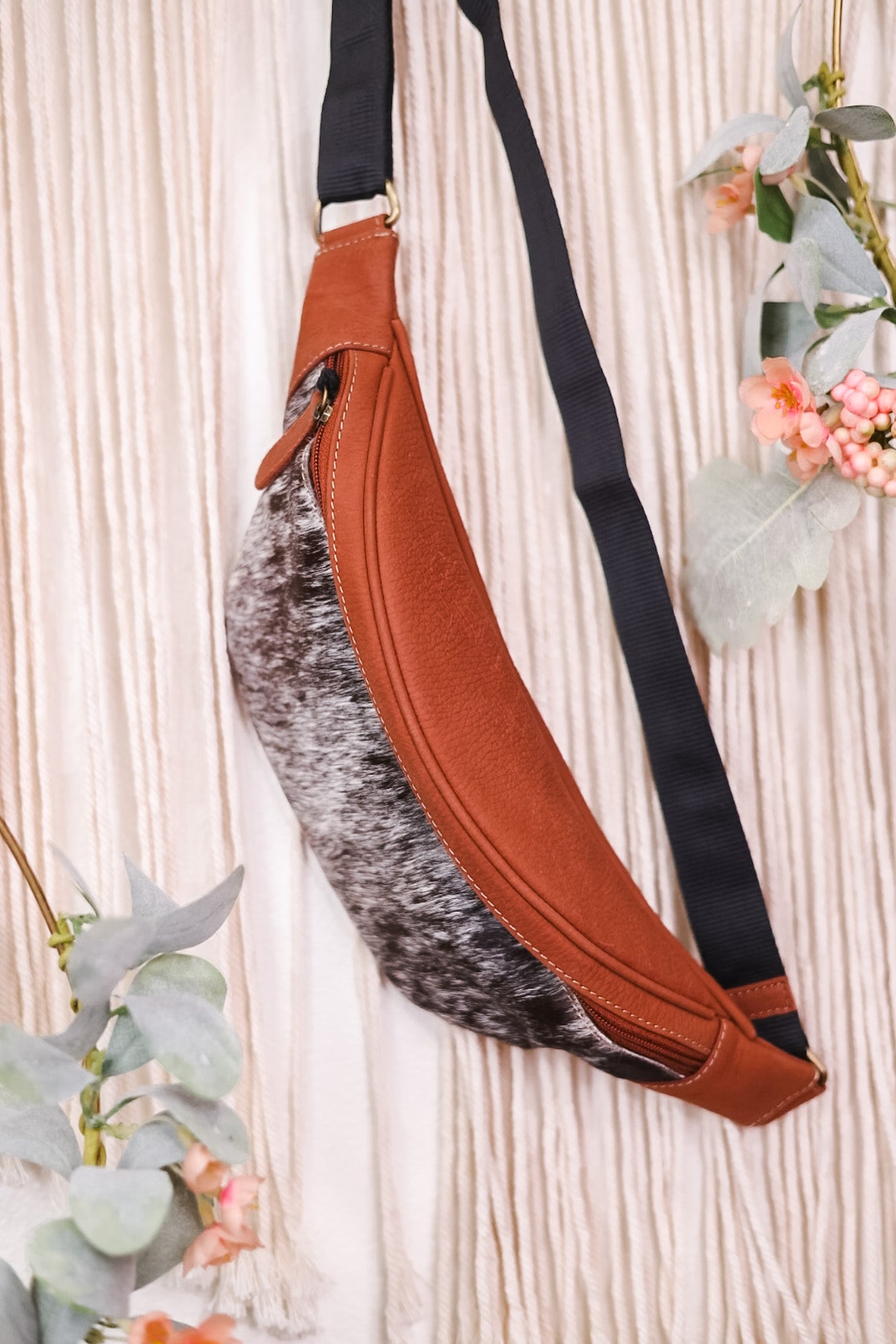 Stratton Ridge Leather & Hairon Waist Pack