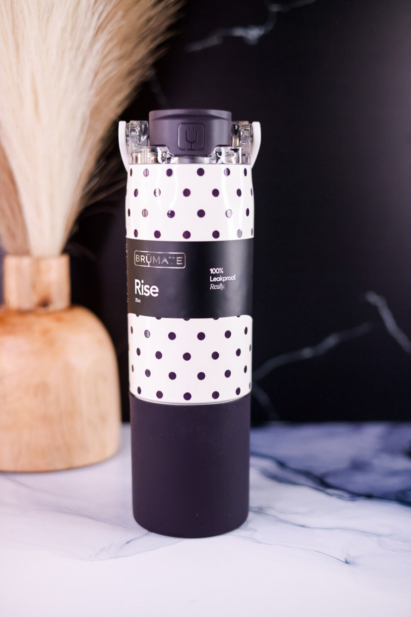 Brumate Polka Pearl 25oz Rise Tumbler