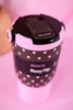 Brumate Mocha Dot 20oz Resa Flip Tumbler