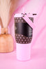 Brumate Mocha Dot 35oz Resa Flip Tumbler