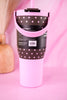 Brumate Mocha Dot 35oz Resa Flip Tumbler