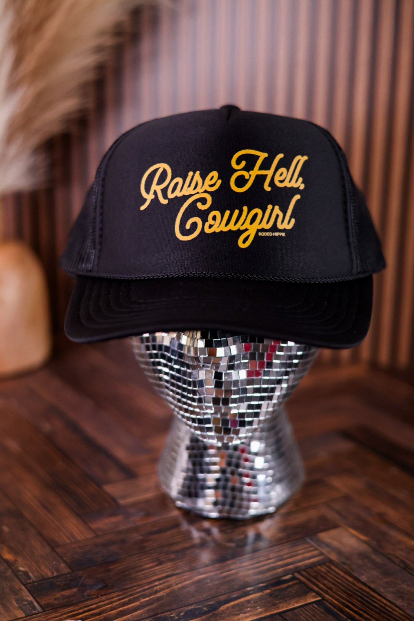 Raise Hell Cowgirl Trucker Hat
