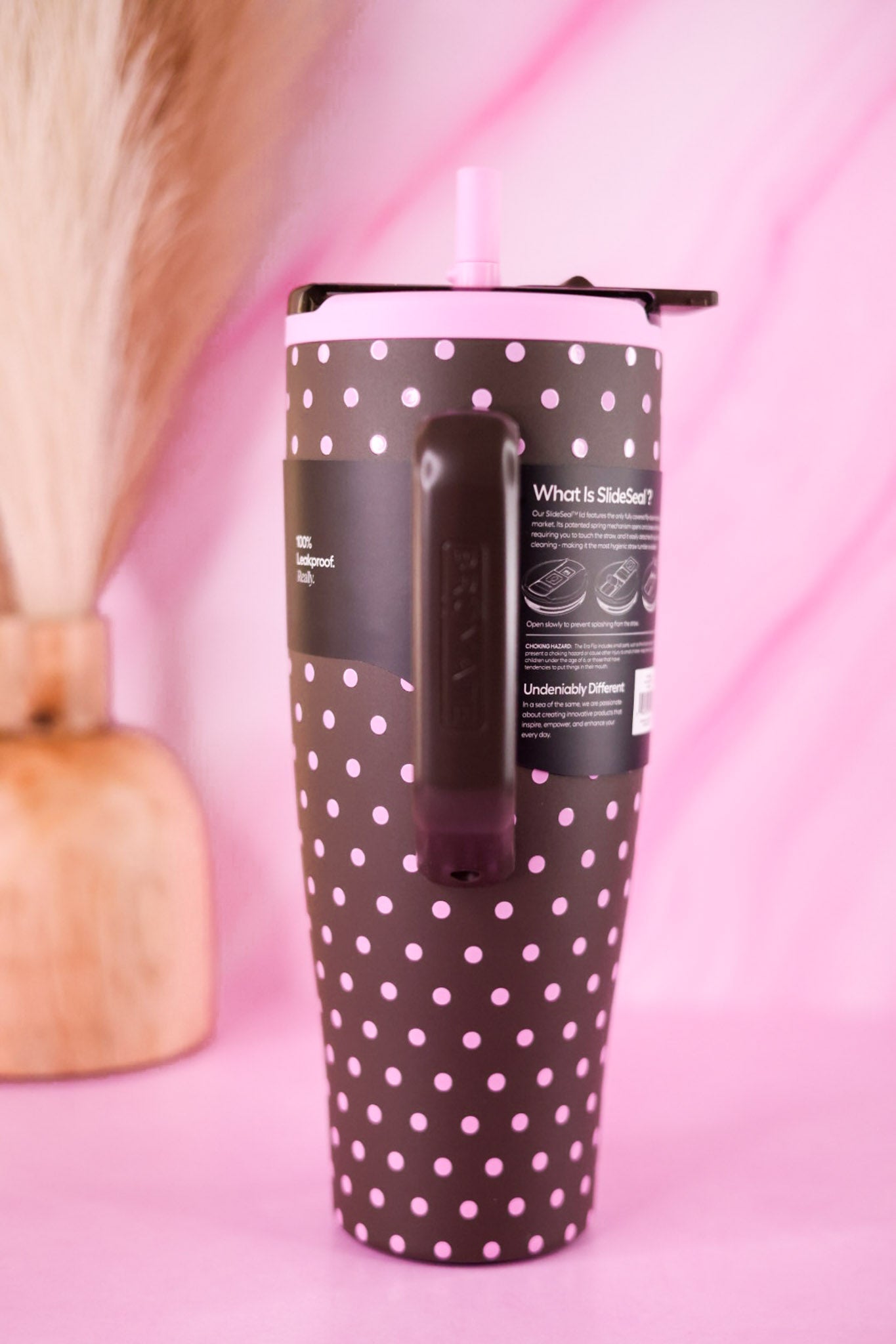Brumate Mocha Dot 40oz Era Flip Tumbler