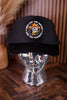 Long LIve Hippies & Cowboys Black Trucker Hat