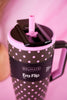 Brumate Mocha Dot 40oz Era Flip Tumbler