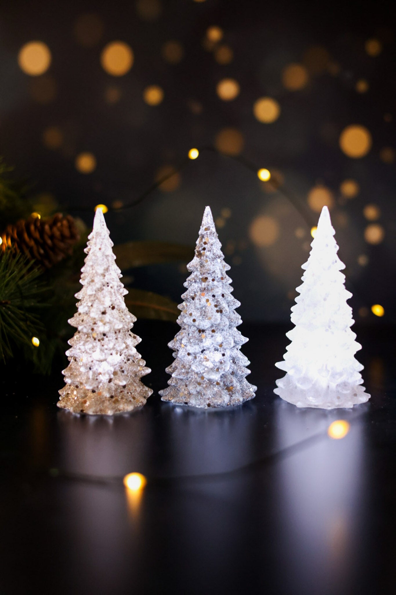 Small Light Up Christmas Tree (3 Styles)