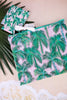 Palm Tree Beach Pouch Set