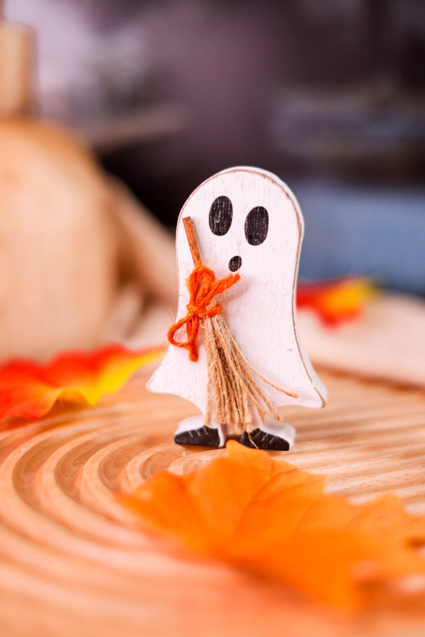 Spooky Character Mini Wooden Tabletop Sitters (Three Styles)