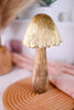 Aluminum and Mango Wood Decorative Mushrooms (3 Sizes)
