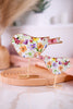 Wildflower Print Metal and Enamel Bird Figurine (2 Sizes)