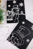 Black & White Snowman Wall Signs (2 Styles)