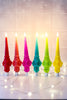 Light Up Santa Tapered Flameless Candle (6 Colors)