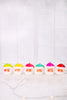 Santa Head Candles (6 Colors)