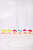 Santa Head Candles (6 Colors)