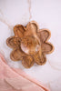 Mango Wood Flower Trinket Dish