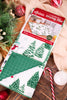 Snowman & Evergreen Kitchen Countertop Drying Mat