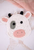 Crocheted Cow Trivet