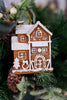 Resin Gingerbread House Ornaments (3 Styles)