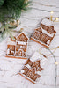 Resin Gingerbread House Ornaments (3 Styles)
