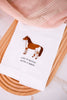 Horse Embroidered Hand Towel