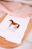 Horse Embroidered Hand Towel