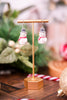 Vintage Style Snowman Earrings