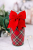Christmas Plaid 22oz Travel Mug