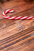 Shimmering Silver Snowflake Earrings