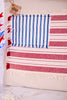 American Flag Throw Pillow FINAL SALE