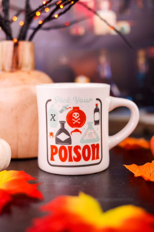 Pick Your Poison Halloween Coffee Mug