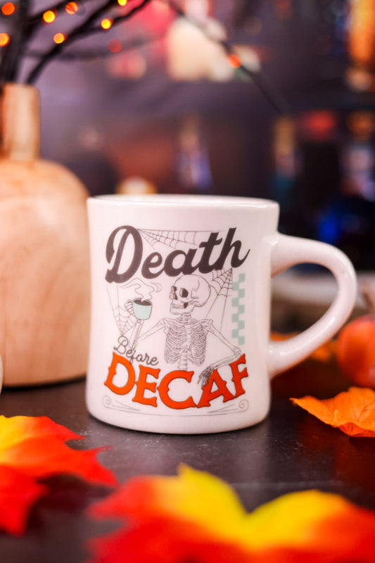 Death Before Decaf Coffee Mug