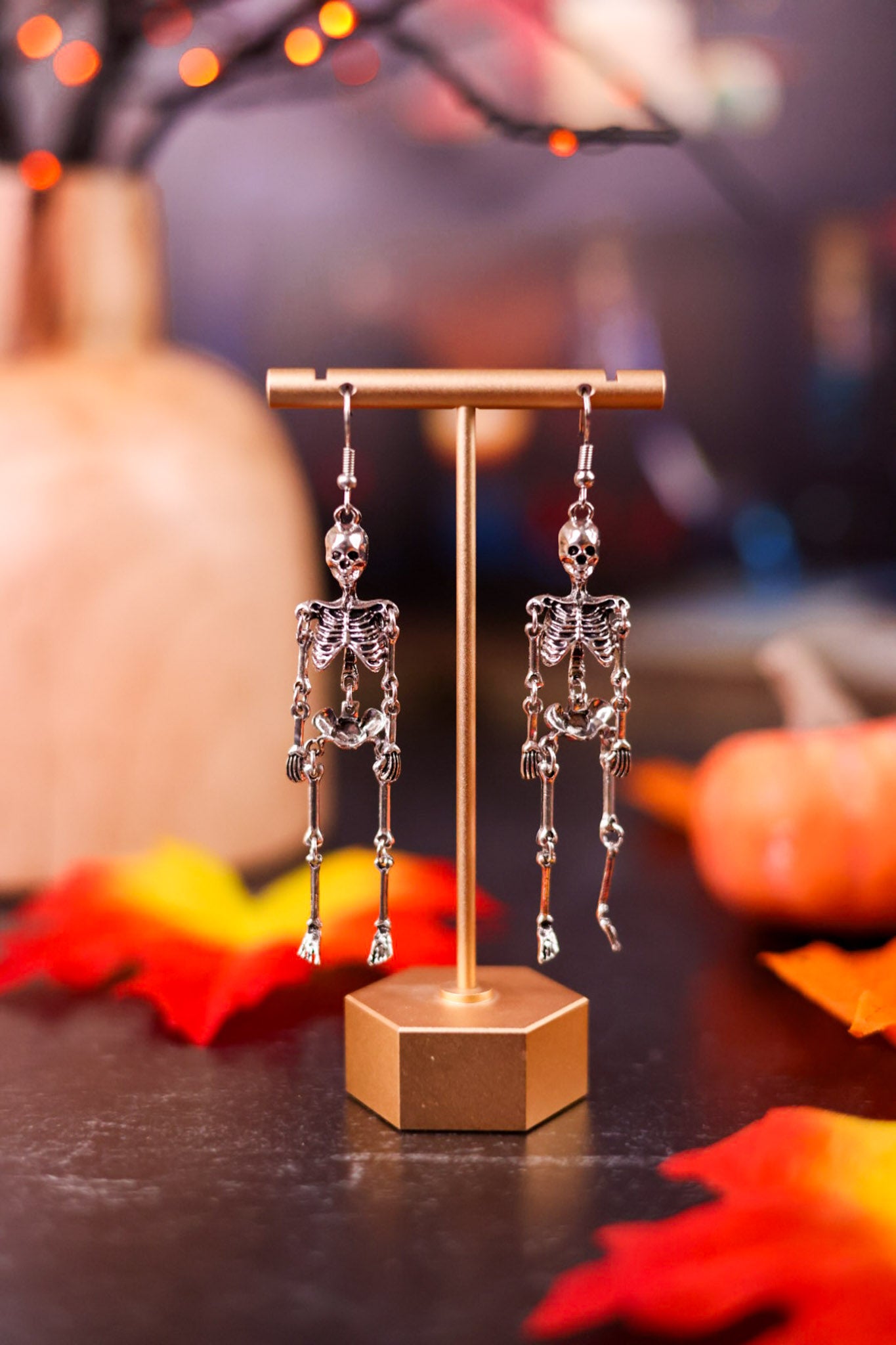Skeleton Dangling Earrings