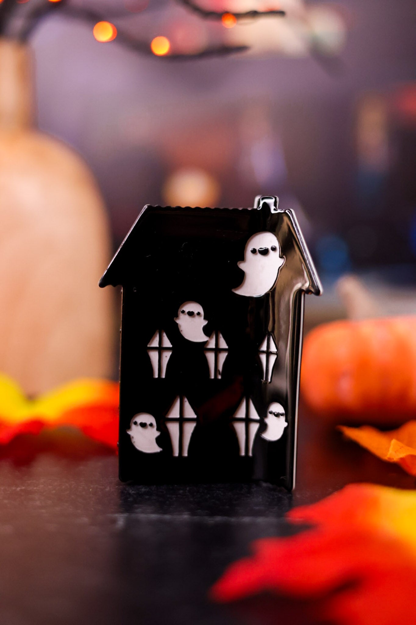 Haunted House Claw Clip