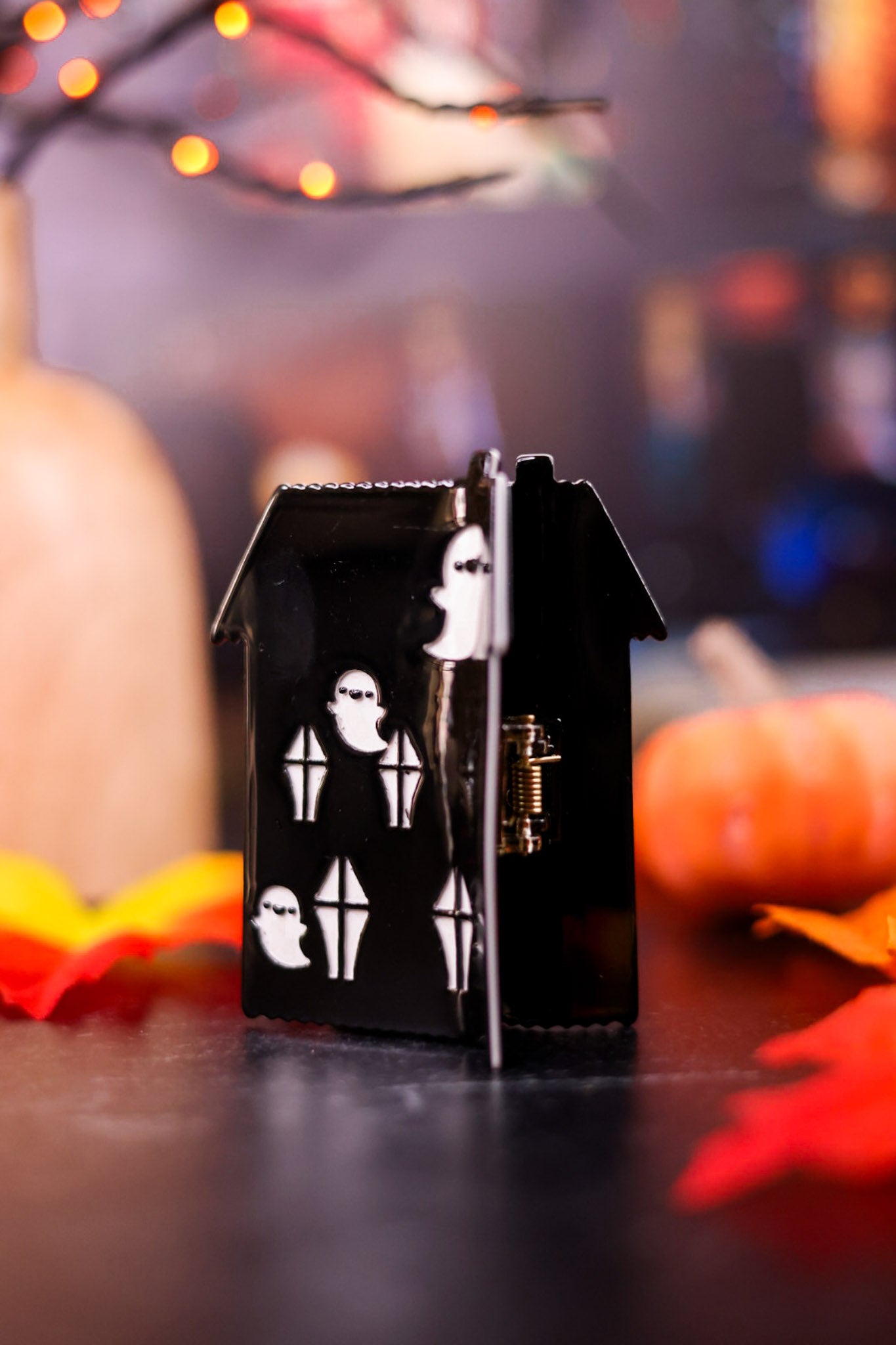 Haunted House Claw Clip