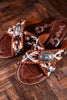 Very G Brown Jungle Sandals