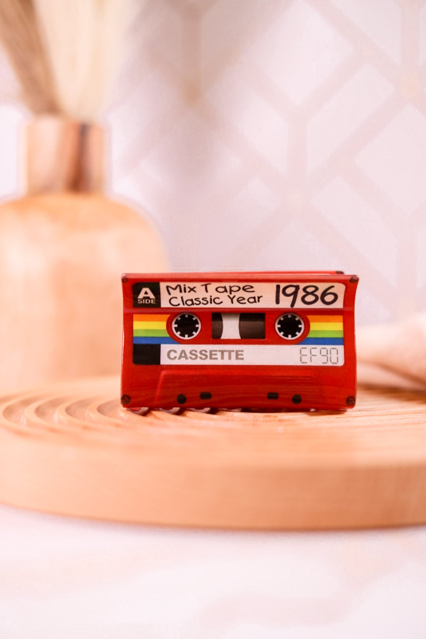 Retro Mixtape Claw Clip