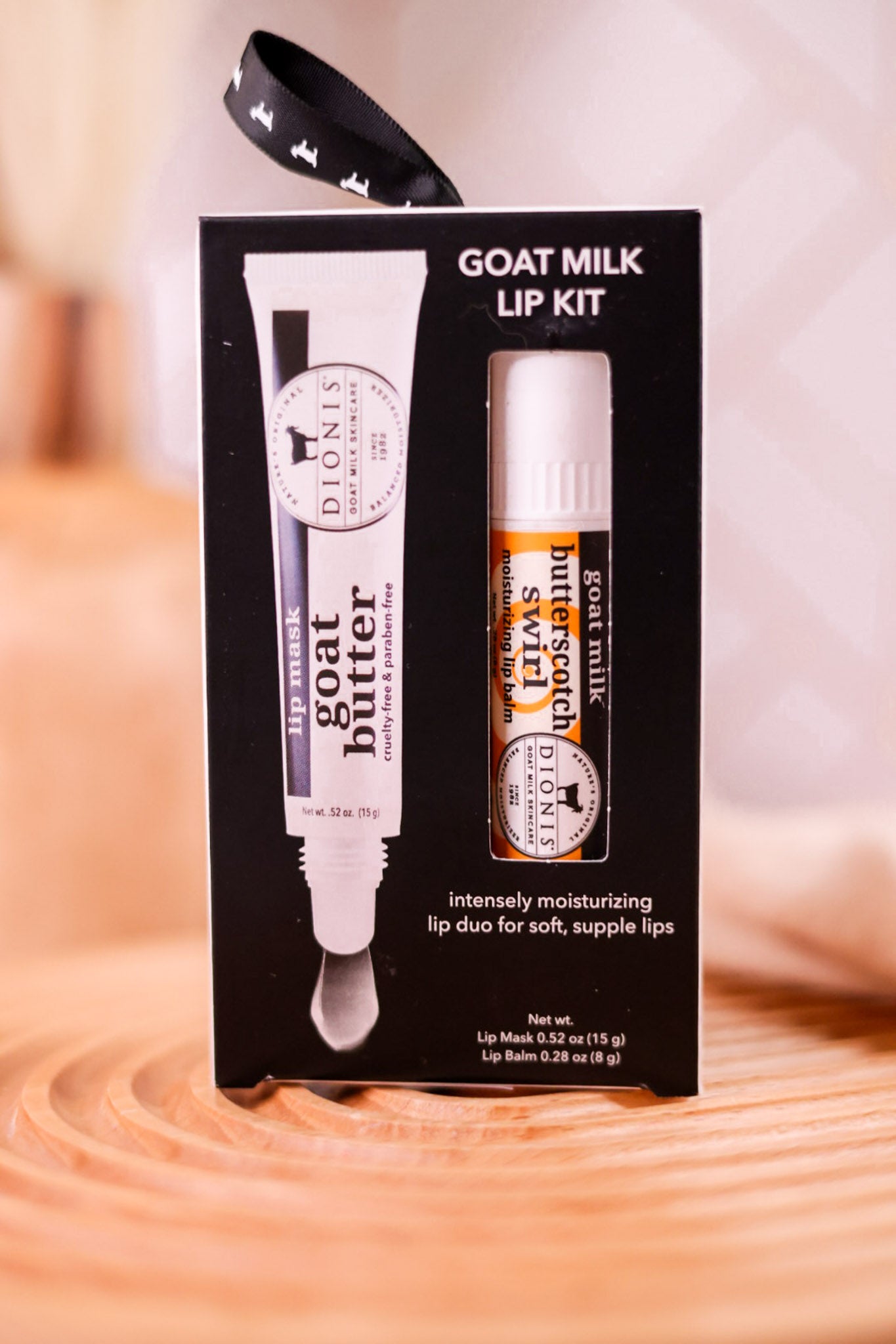 Dionis Butterscotch Swirl Goat Milk Lip Kit