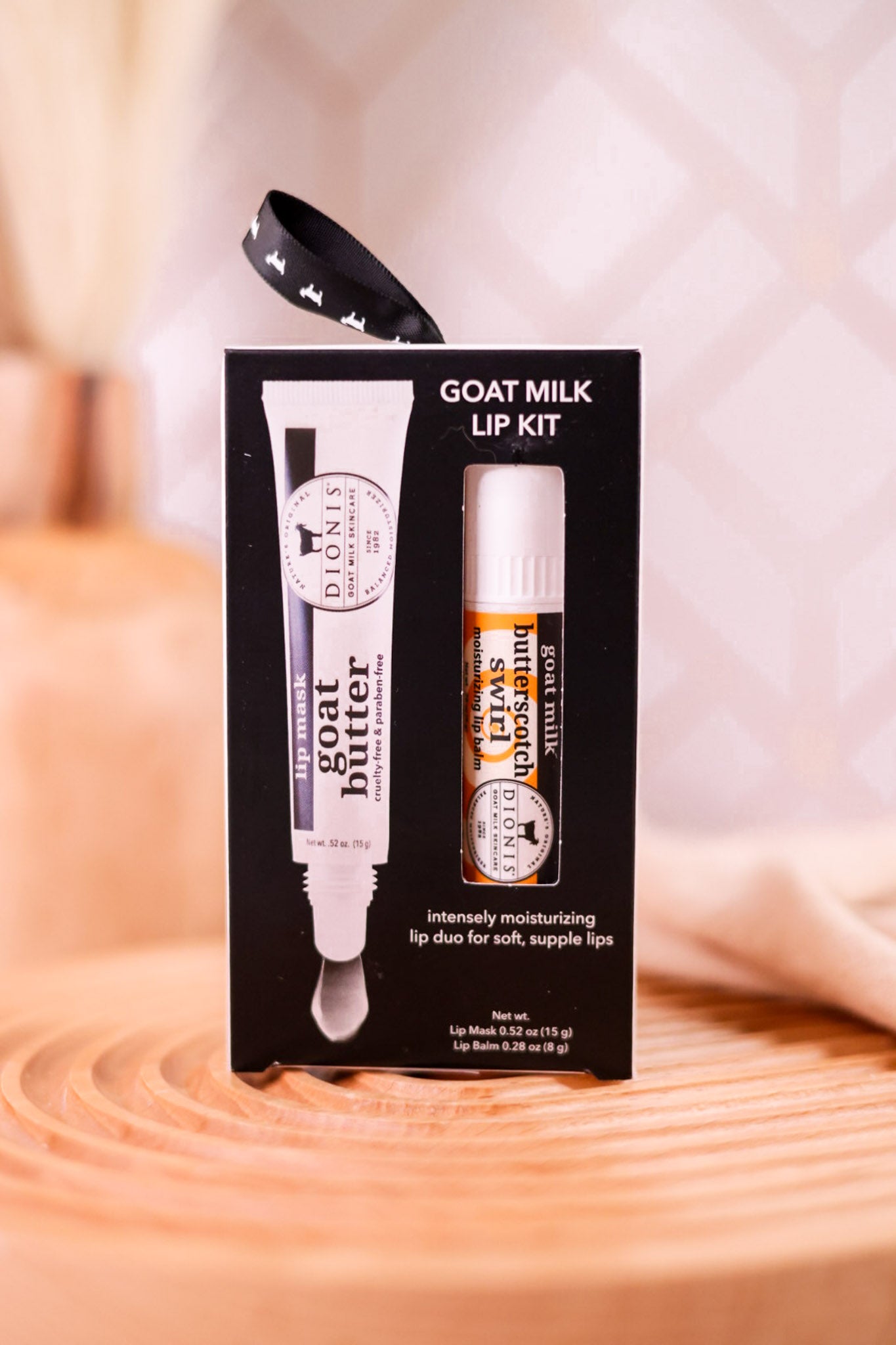 Dionis Butterscotch Swirl Goat Milk Lip Kit