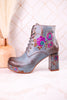 Sky Blue Messapica Platform Boots