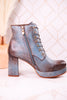 Sky Blue Messapica Platform Boots