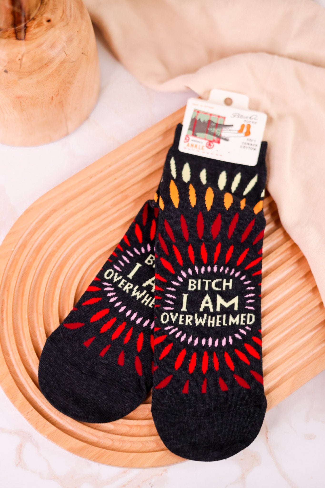 I Am Overwhelmed Ankle Socks