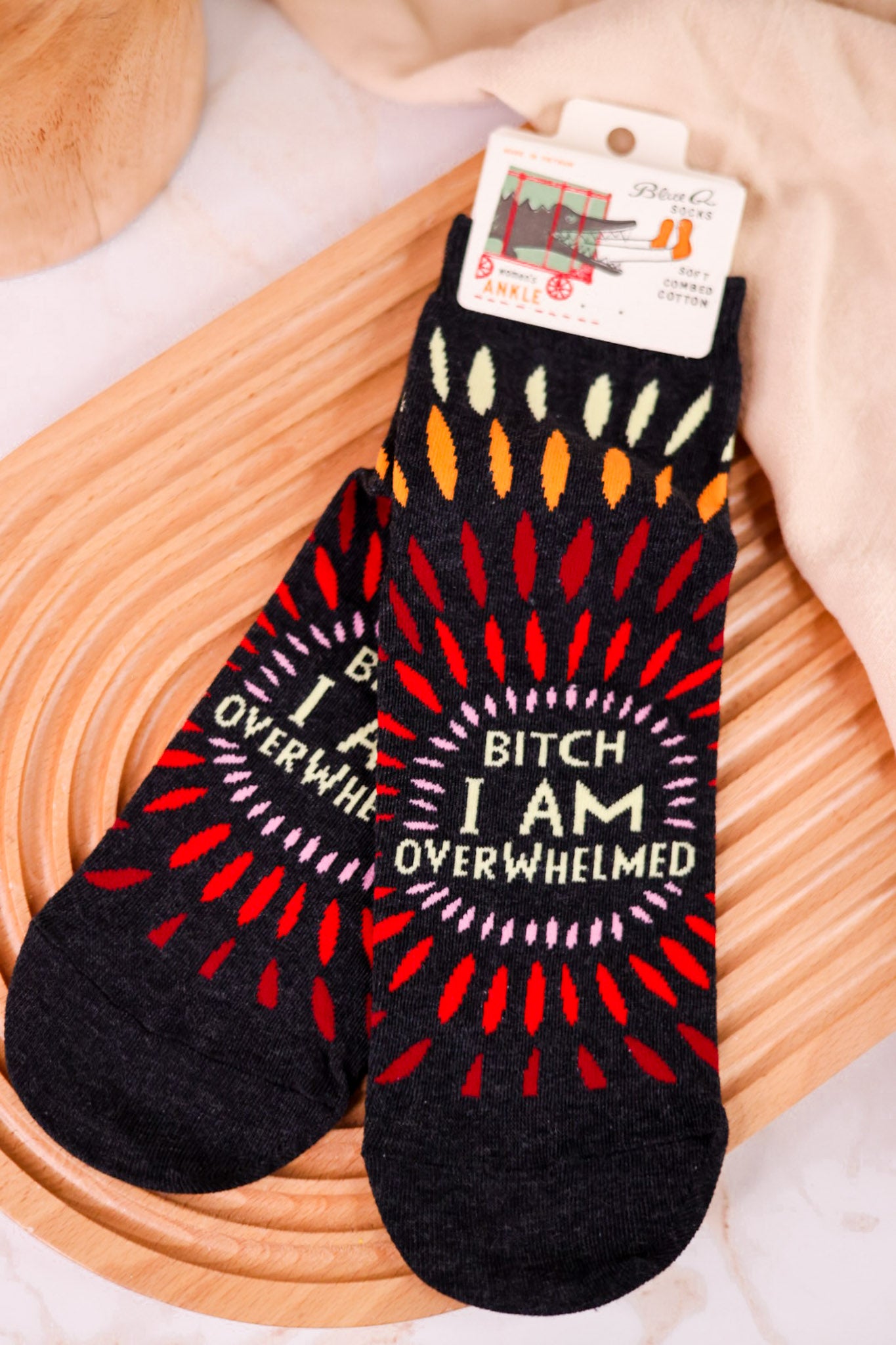 I Am Overwhelmed Ankle Socks