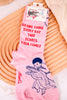 Scare Your Family Crew Socks