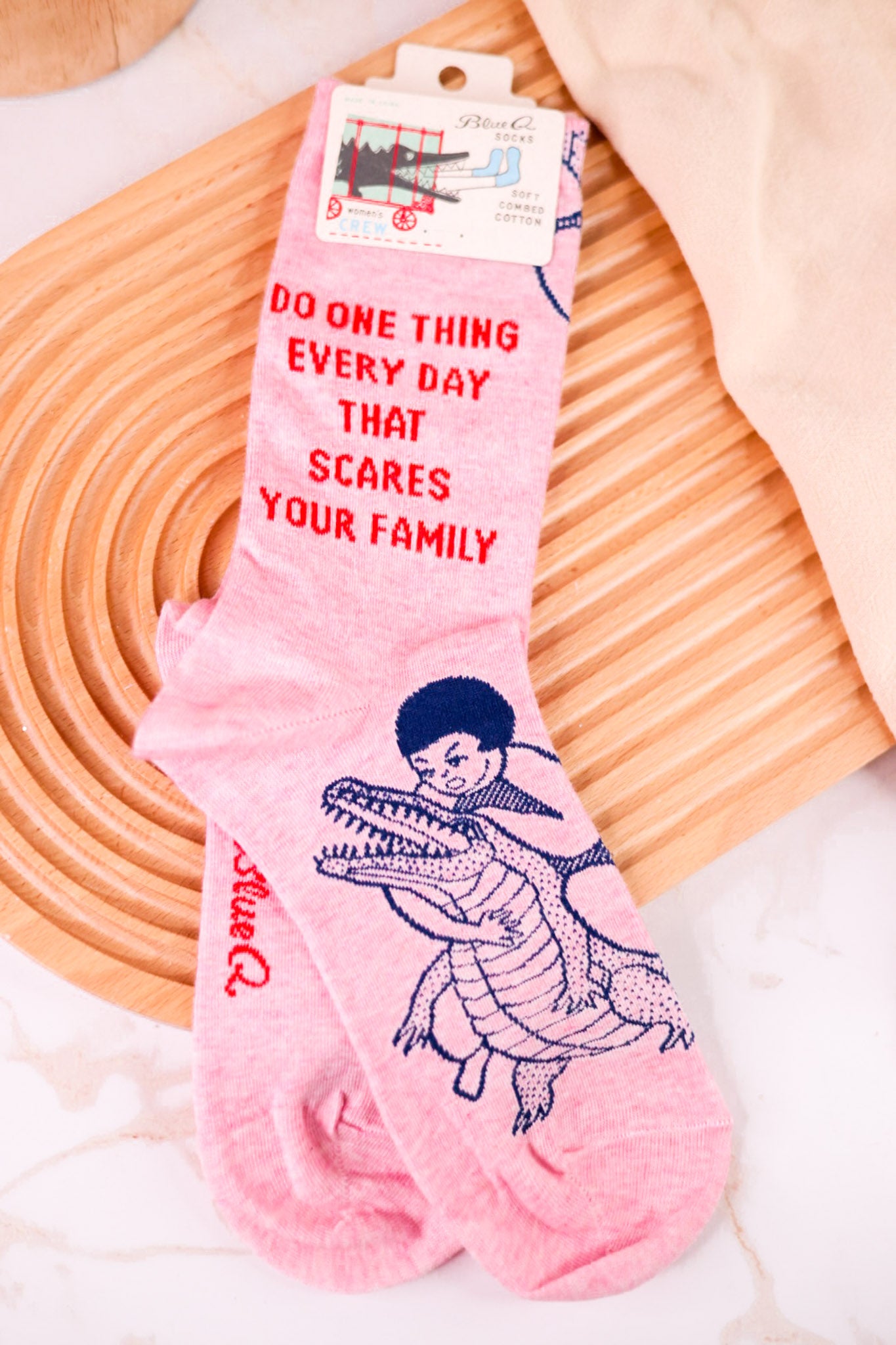 Scare Your Family Crew Socks
