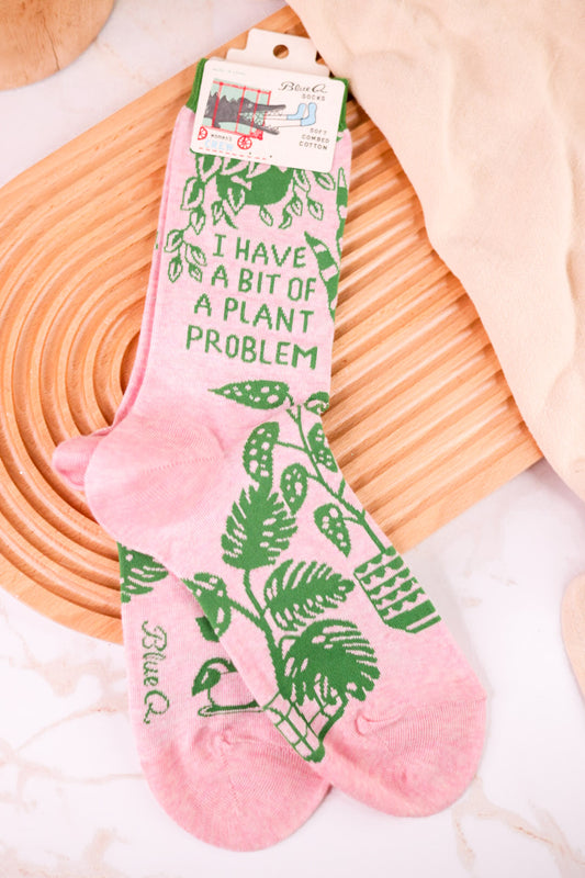 Plant Problem Crew Socks