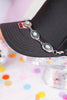 Turquoise & Silver Oval Trucker Hat Chain