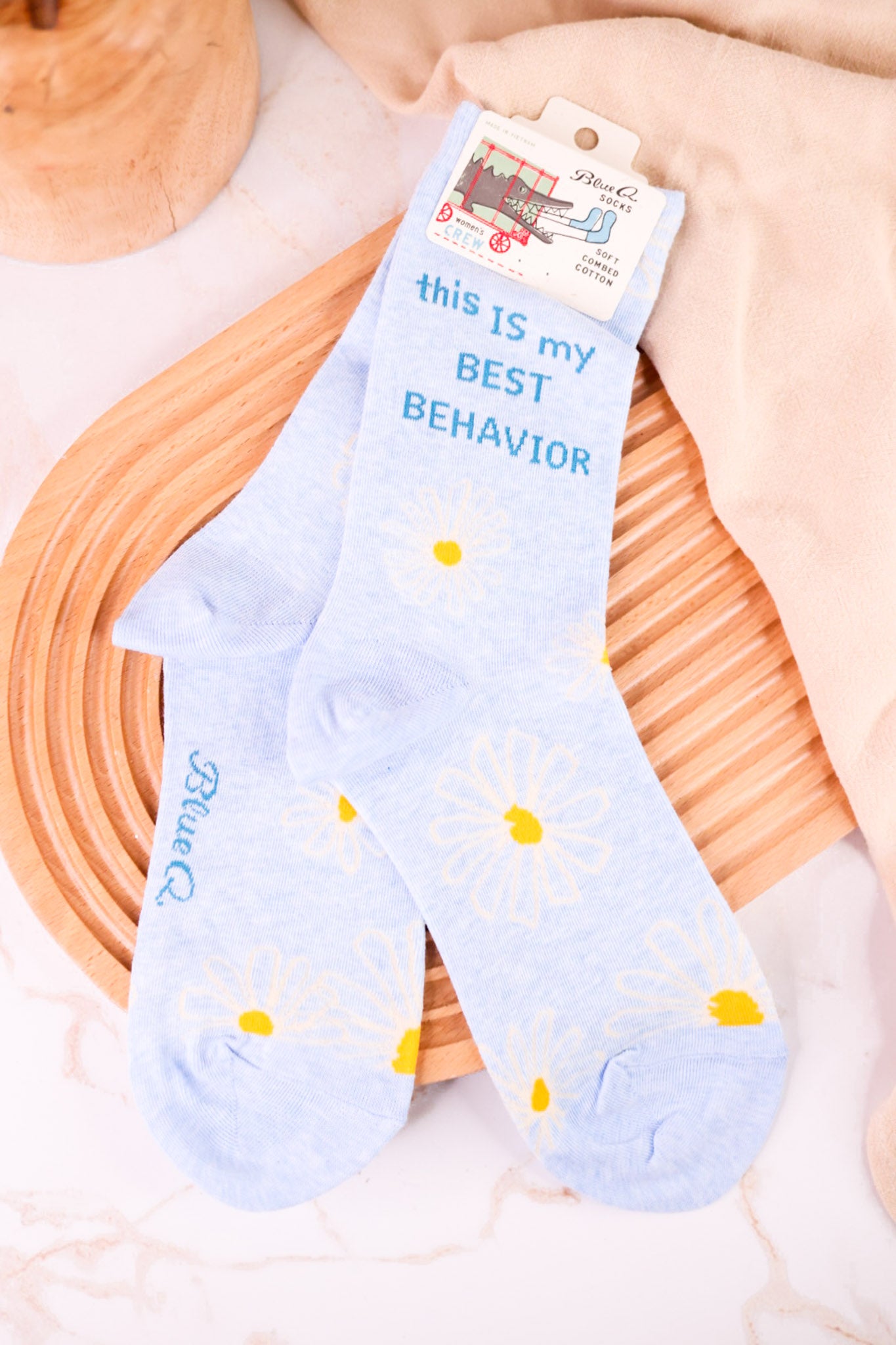 This IS My Best Behavior Crew Socks