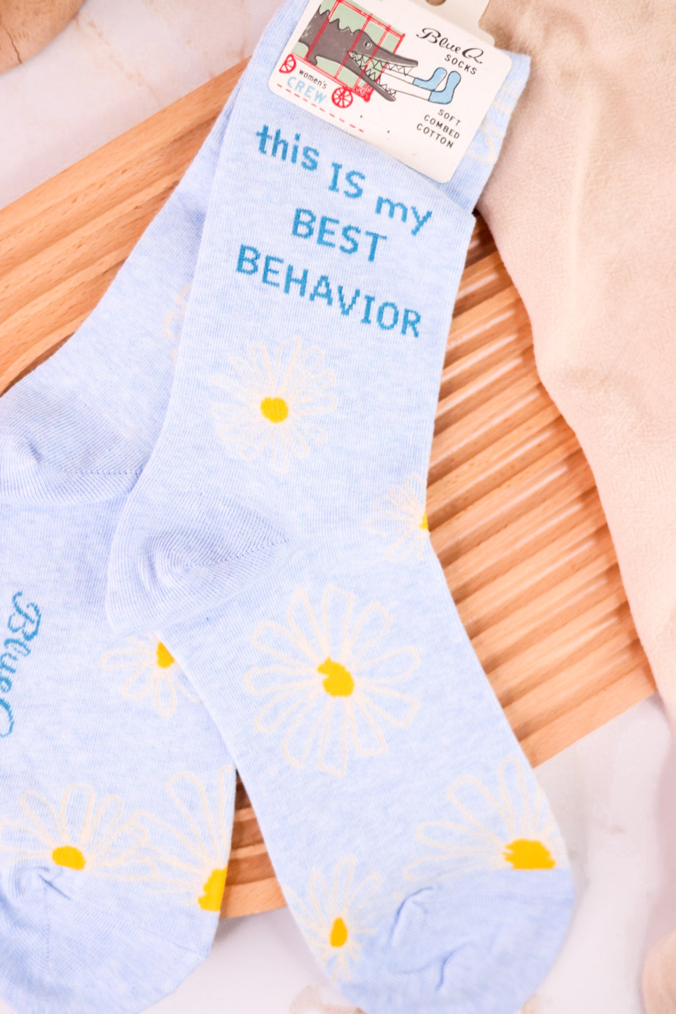 This IS My Best Behavior Crew Socks